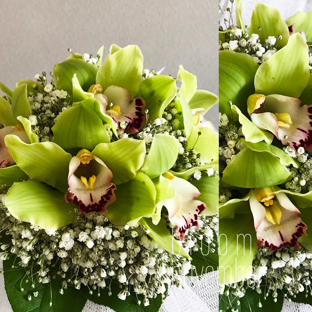 orchid wedding bouquet